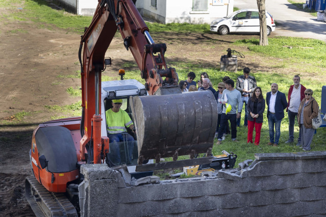 Obras en el parque del Observatorio