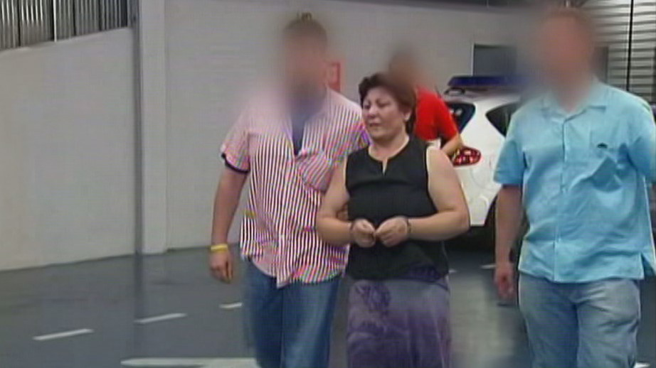 Remedios Su00e1nchez durante su detenciu00f3n en 2016