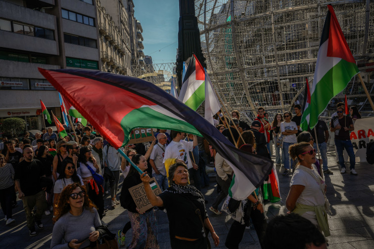 Huelga por Palestina: La Xunta dice que el 9% en justicia y menos del 2% en educación y sanidad