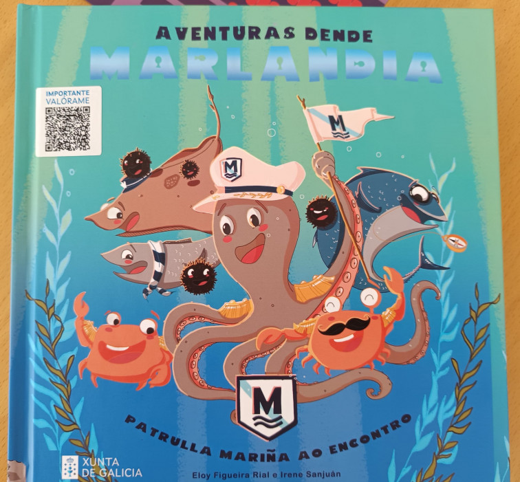 A Mesa pide retirar un libro infantil en gallego donde llama jurel al xurelo, pulpo al polbo o erizo al ourizo