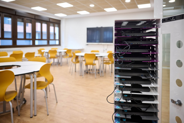 Archivo - Aula de un centro educativo