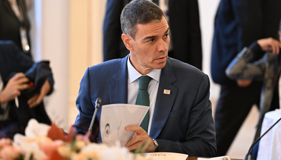 Pedro Sánchez en una foto de su X