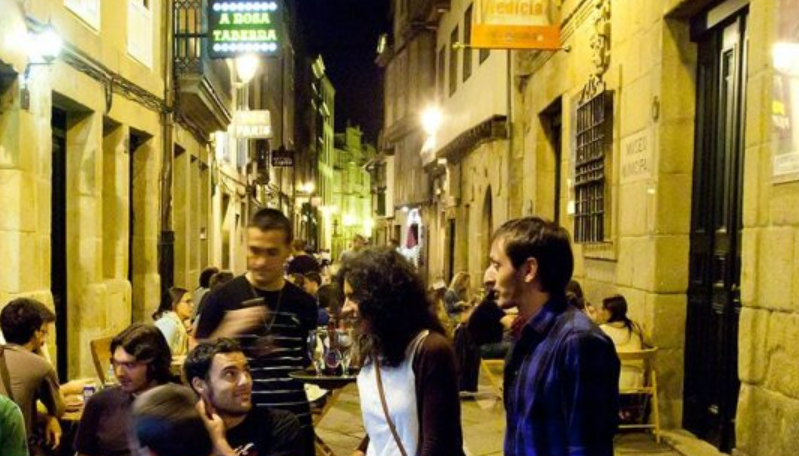 Zona de bares ourense