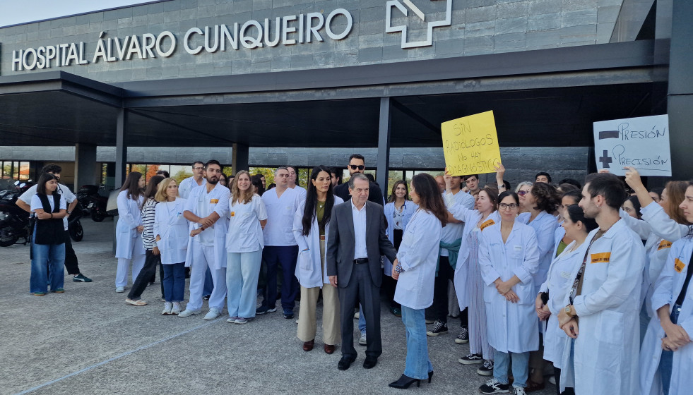 Imagen de la concentración en Vigo.