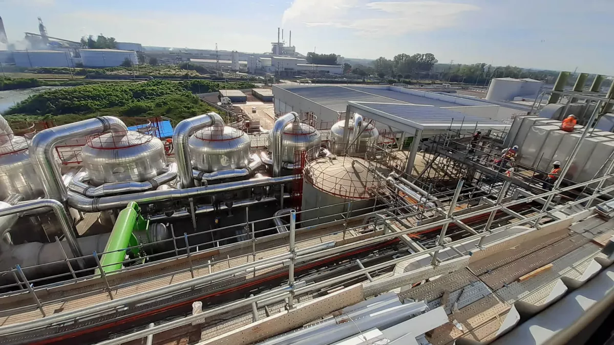 Fu00e1brica de Lyocell en Tailandia en una imagen de Lenzing