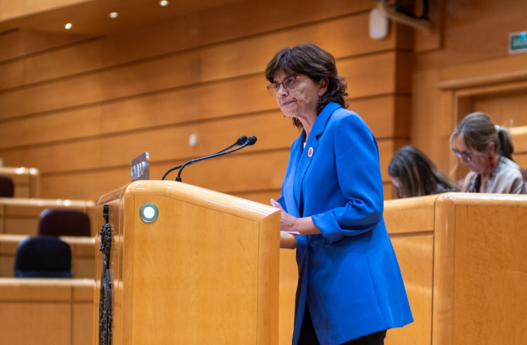 La senadora Carme da Silva reclama 