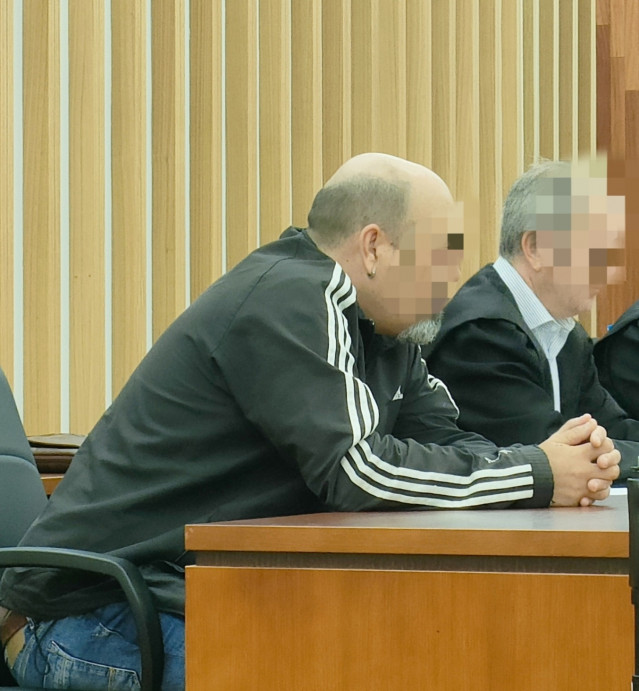 José Luis M.C., acusado por conocido como crimen de Coia, en el juicio contra él, celebrado en Vigo con tribunal de jurado.