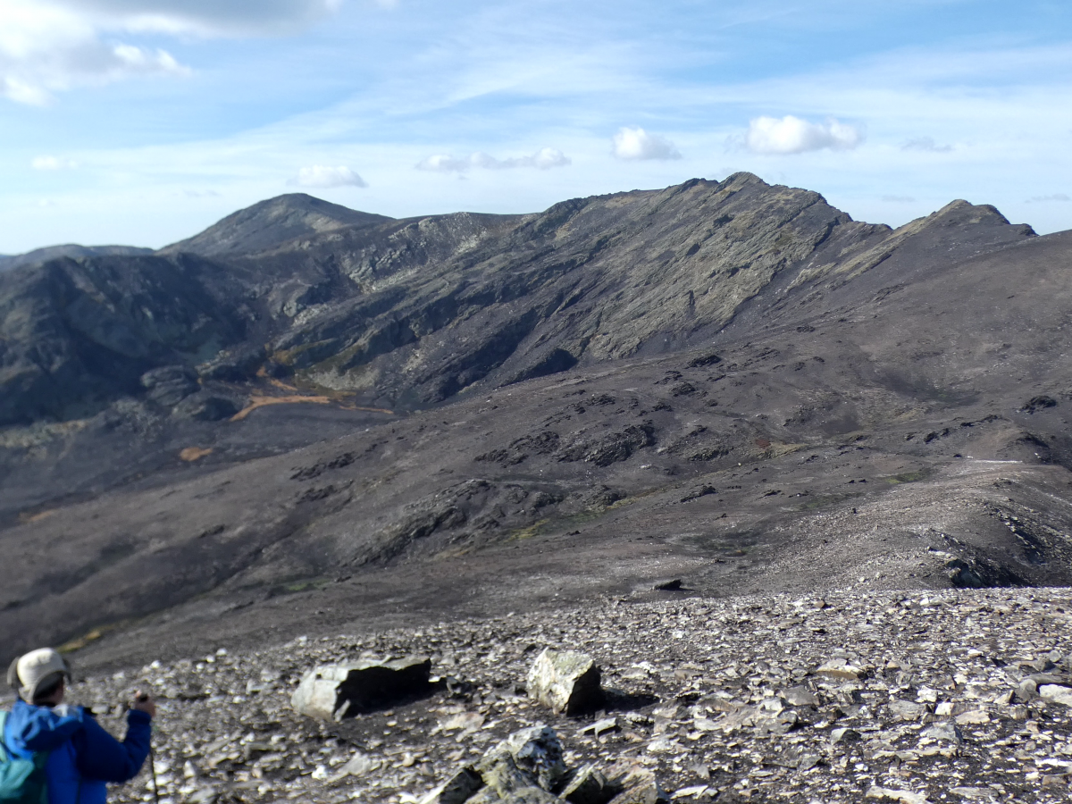 Vertiente este de Trevinca y  Pena Negra, donde nace el ru00edo Teira