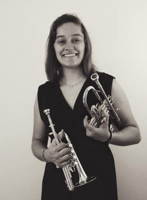 La trompetista Alba Garcu00eda