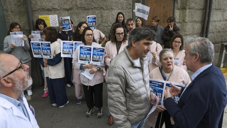 Pruebas aplazadas y una respuesta rotunda de los técnicos sanitarios en su segundo día de huelga en el SERGAS
