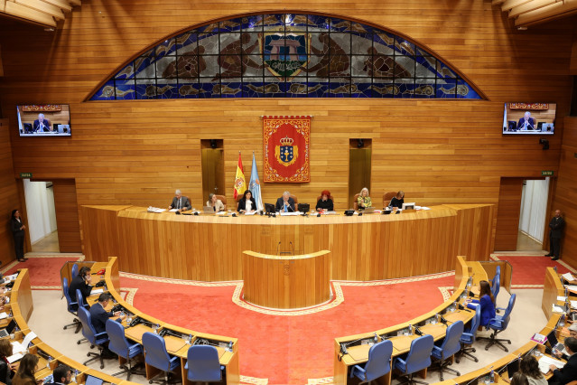 Pleno del Parlamento de Galicia