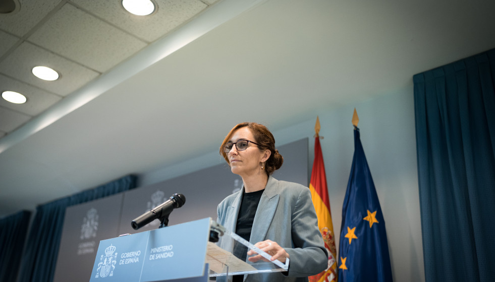 Archivo - La ministra de Sanidad, Mónica García.