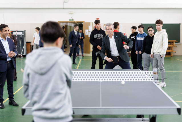 El presidente de la Xunta, Alfonso Rueda