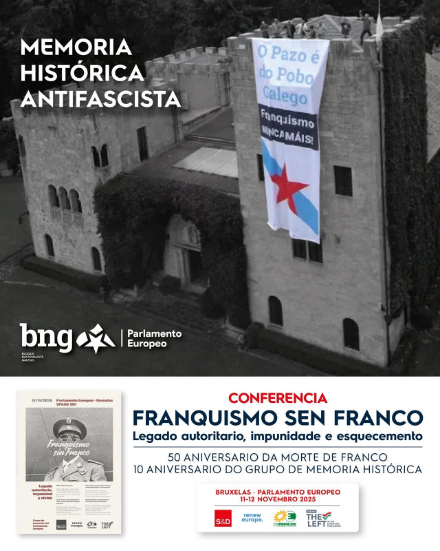 Conferencia en la Eurocámara sobre franquismo