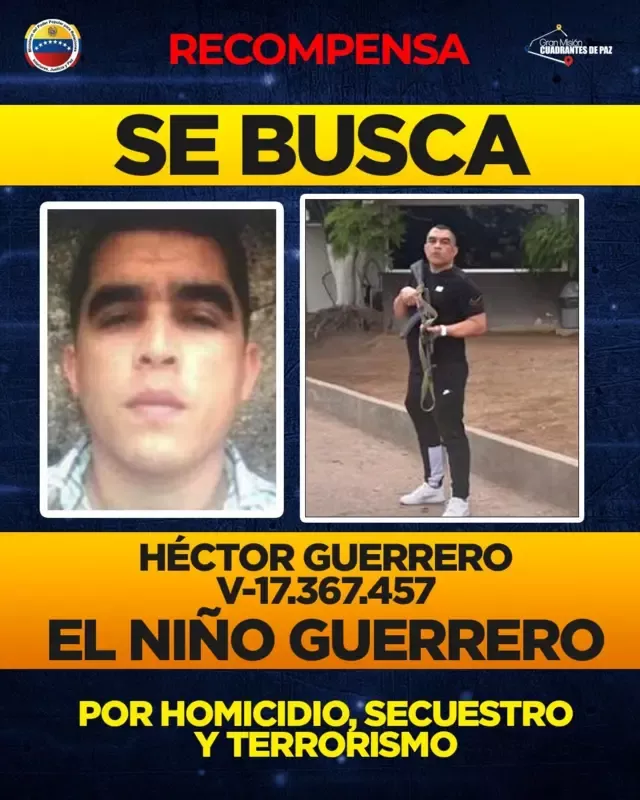 Cartel de busca del Niu00f1o Guerrero
