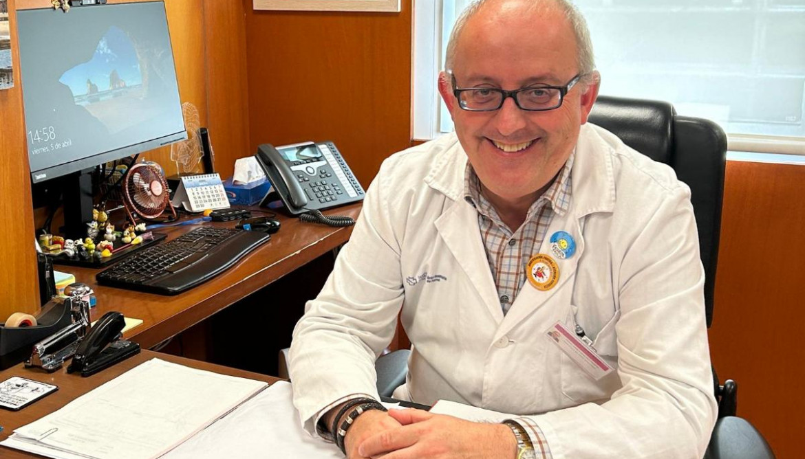 El gerente del áera sanitaria de Santiago Angel Facio