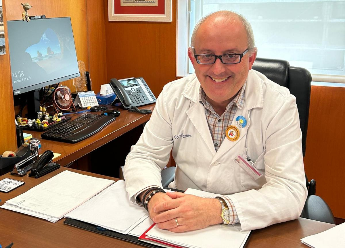 El gerente del u00e1era sanitaria de Santiago Angel Facio