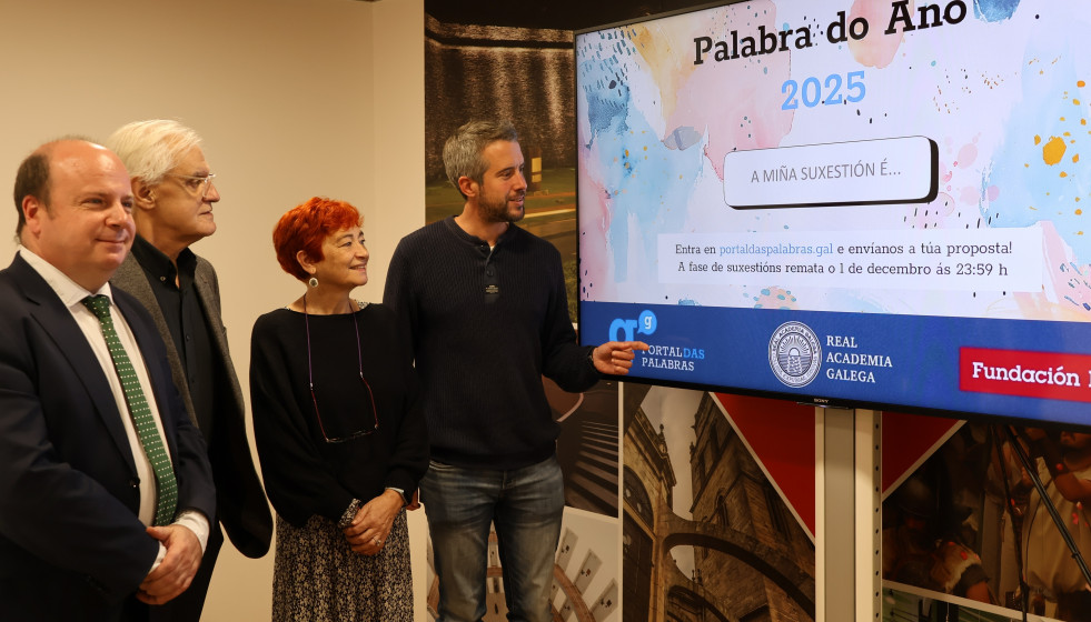 Presentación de la campaña de elección de la Palabra do Ano 2025