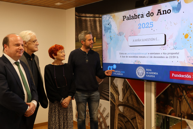 Presentación de la campaña de elección de la Palabra do Ano 2025