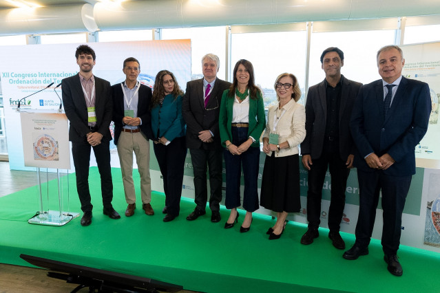Apertura del XII Congreso internacional de Ordenación del Territorio (CIOT) en Santiago de Compostela.