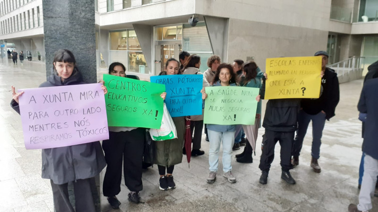 Huelga en el CIFP Manuel Antonio de Vigo por el ruido, el polvo y los riesgos de las obras en el centro
