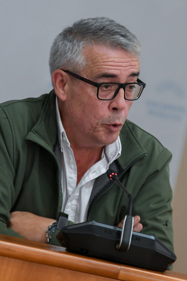 Archivo - El director xeral de Defensa do Monte, Manuel Rodríguez