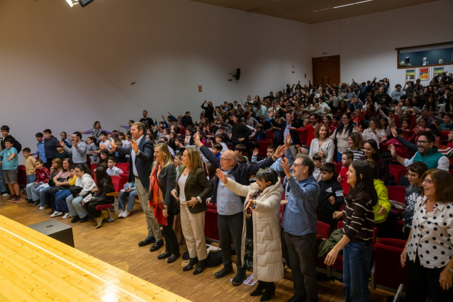 López Campos esta mañana en Vigo.