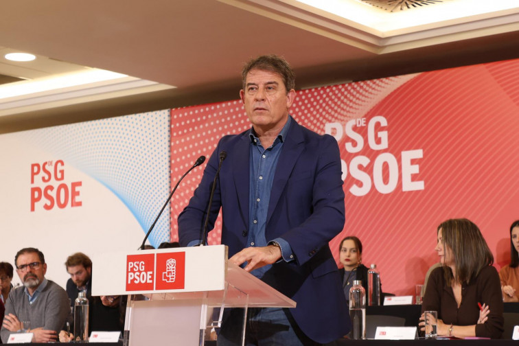 Besteiro fija metas, las municipales de 2027 como punto de arranque para un nuevo PSdeG