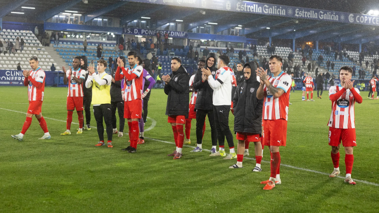 Amargo empate del Lugo frente a la Ponferradina