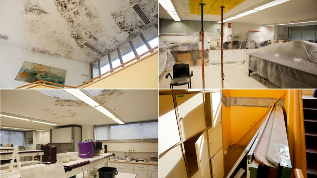 Obras en el CIFP Manuel Antonio de Vigo.