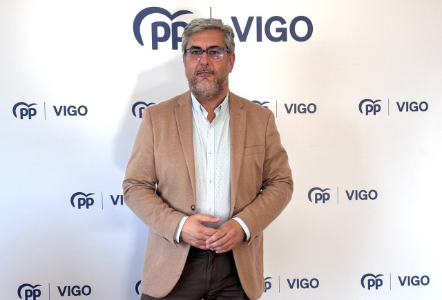 Miguel Martín, portavoz municipal del PP en el Ayuntamiento de Vigo.