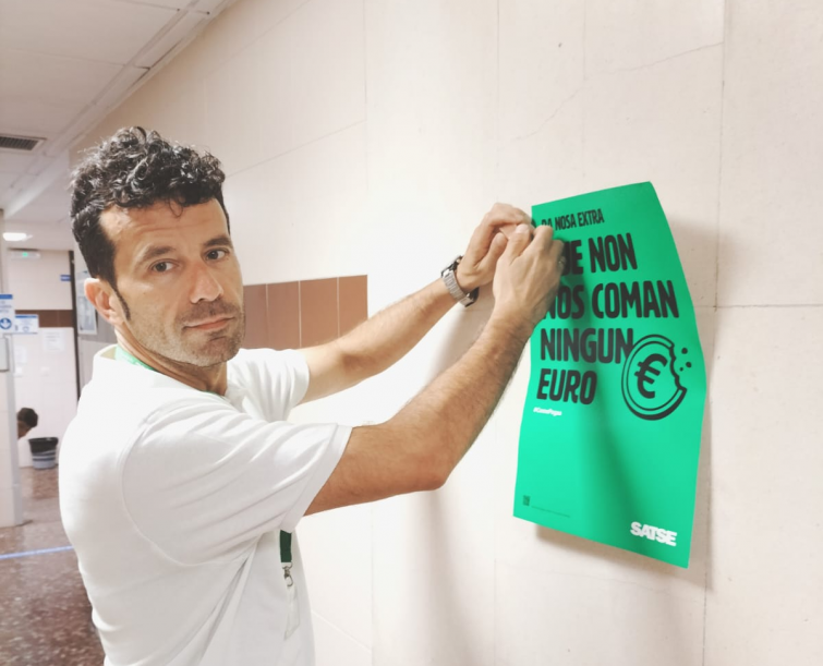 Más plazas sí, pero no así: SATSE, contra Enfermería en la Universidad de Abanca mientras 