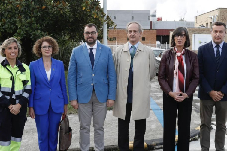 ENCE enmarca en la normalidad la visita de técnicos de Altri a Navia