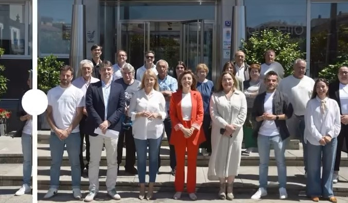 ¿Estalinismo en Salceda? Borran a un edil de una foto oficial, denuncia el PP