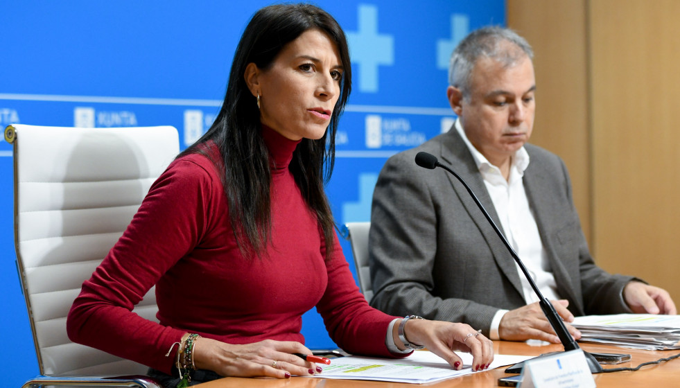 La conselleira de Vivenda, María Martínez Allegue