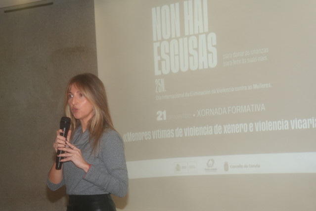 Jornada sobre violencia vicaria promovida por el Ayuntamiento de A Coruña