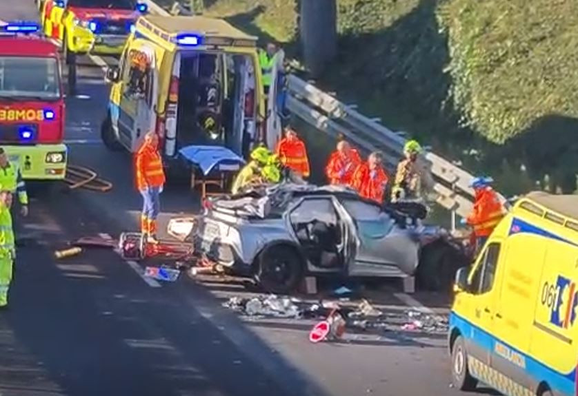 Accidente en el Orbital de Santiago