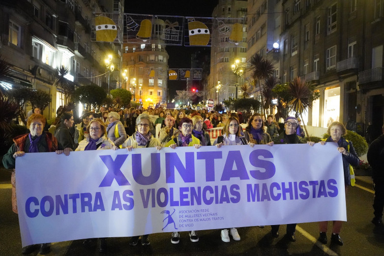 Concellos, horarios y puntos de partida de las protestas del 25N organizadas por Marcha Mundial das Mulleres
