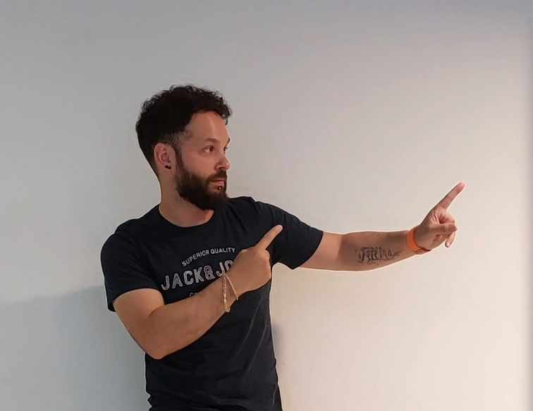 Pablo, promotor de la protesta en la seguridad privada: 