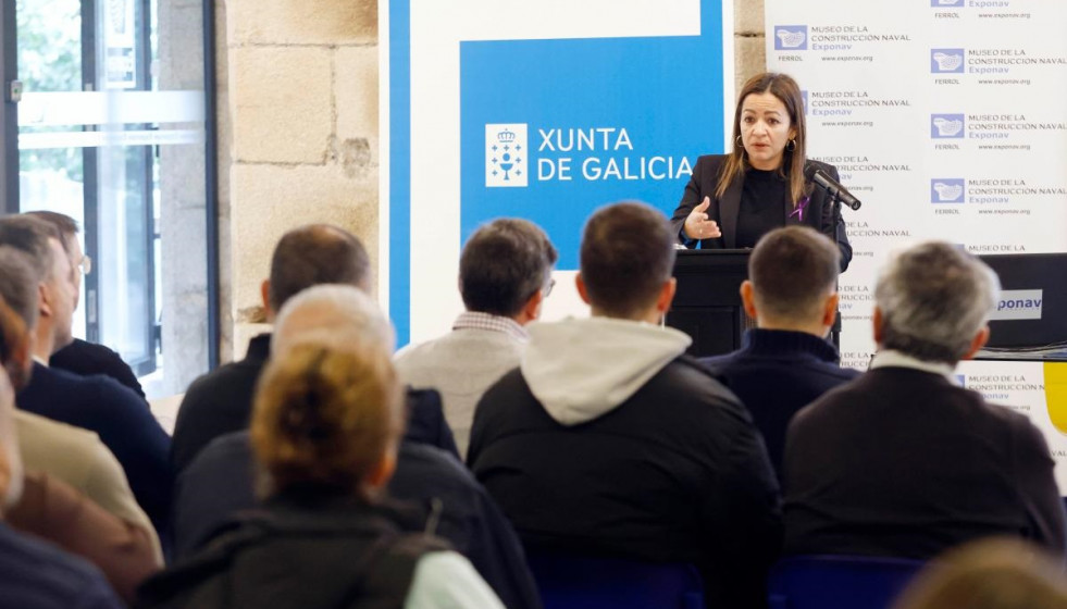 La consellería do Mar, Marta Villaverde.