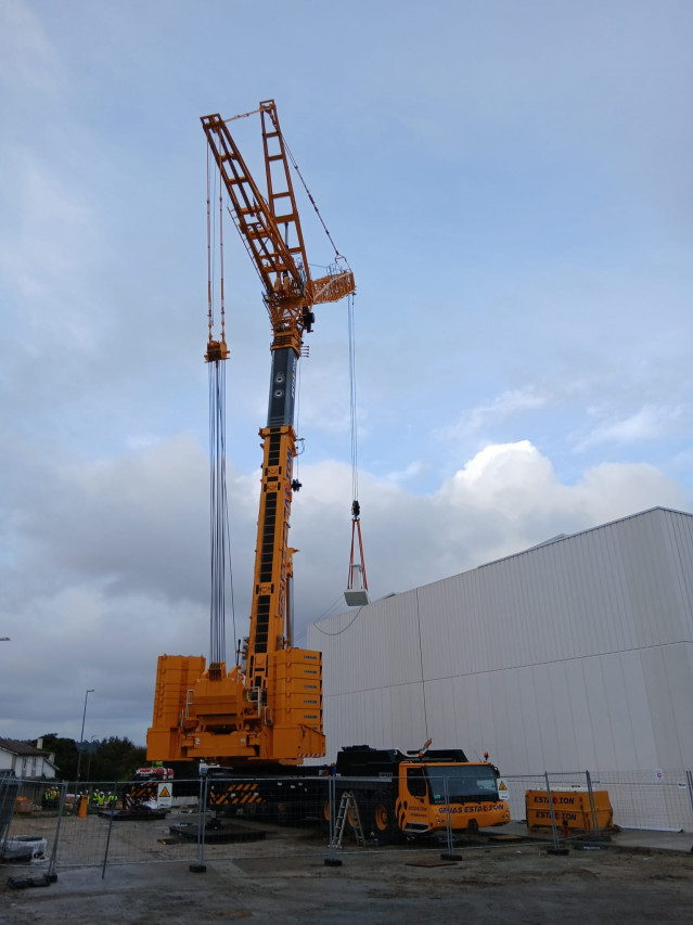 Obras en el Centro de Protonterapia de Galicia