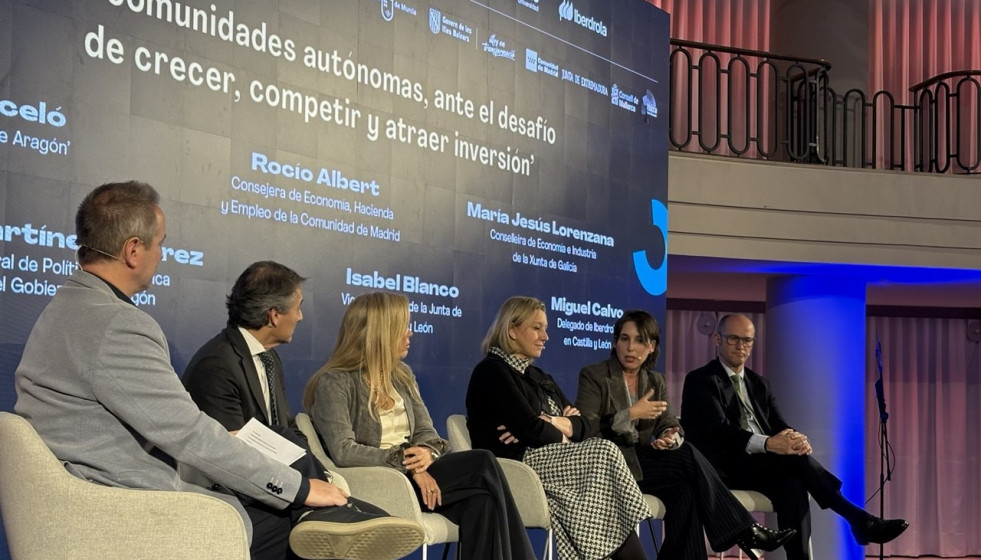 La conselleira de Economía e Industria, María José Lorenzana, en el Foro España 360