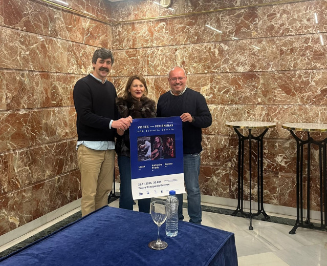 La Diputación de Ourense presenta el Festival Voces Femininas en el Teatro Principal