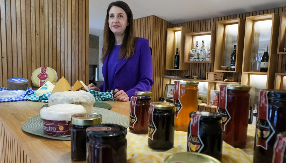 La conselleira do Medio Rural, María José Gómez