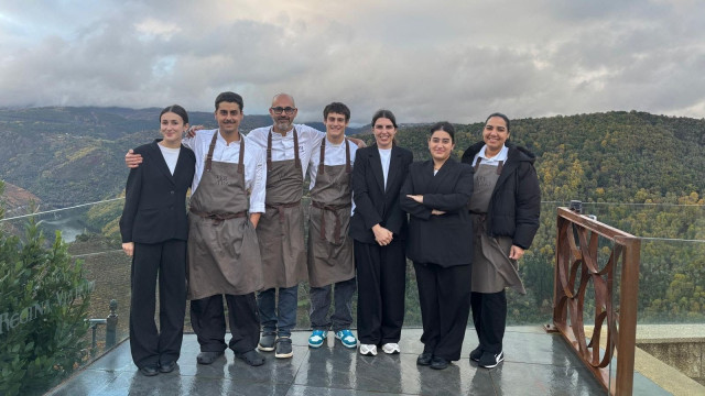 Equipo del restaurante Vértigo.