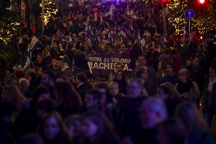 25N: Miles de personas en las calles contra la violencia machista
