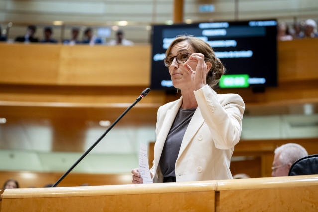 Imagen de archivo de la ministra de Sanidad, Mónica García.