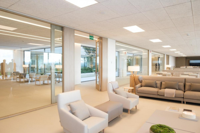 Instalaciones de una residencia de las impulsadas por la Fundación Amancio Ortega.