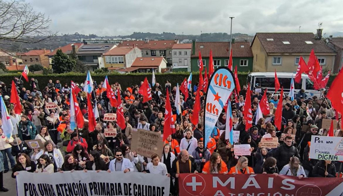 Concentración de CIG frente al SERGAS el miércoles por la huelga en atención primaria