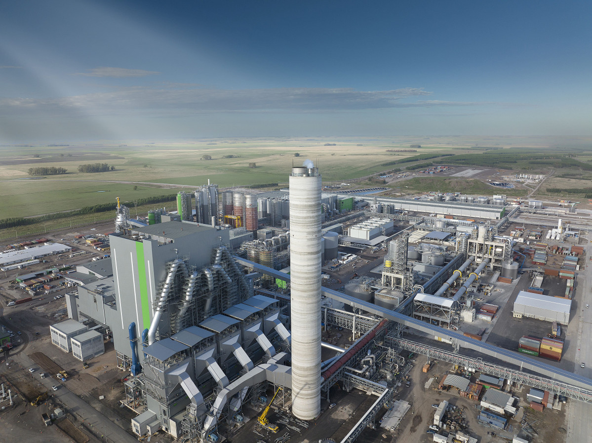 Planta de UPM Paso de los Toros en Uruguay